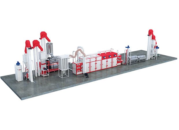 floating fish feed plant